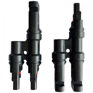 2 do1 złącze słoneczne Multiple T Oddział Złącze fotowoltaiczne do połączenia panelu słonecznego Męskie i żeńskie złącze